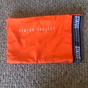 Status Society Tube Top in Orange
